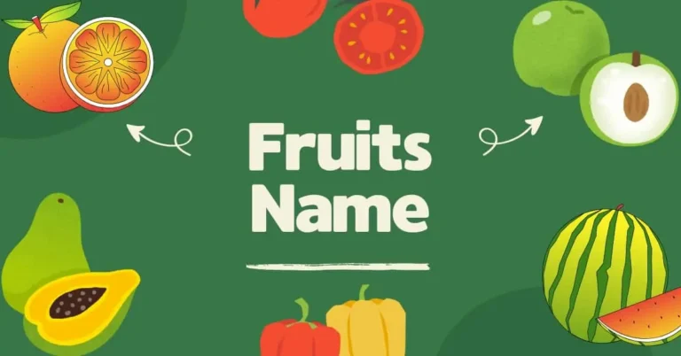 Fruit Names in English