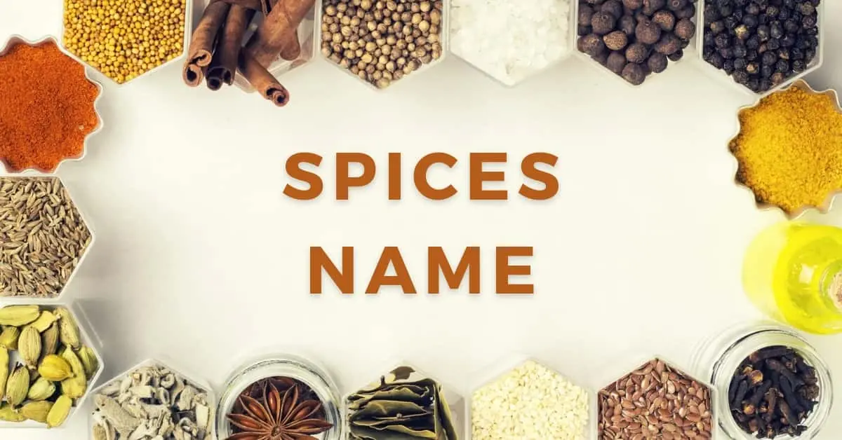 Spice Names